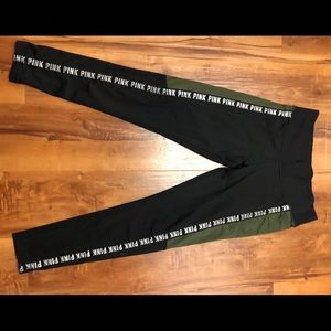 Pink cozy medium leggings